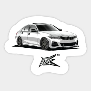 g20 m340i white Sticker